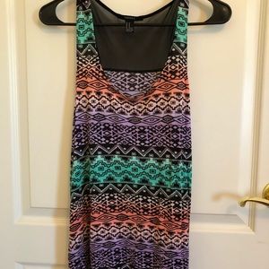 Tribal Print Colorful Tank
